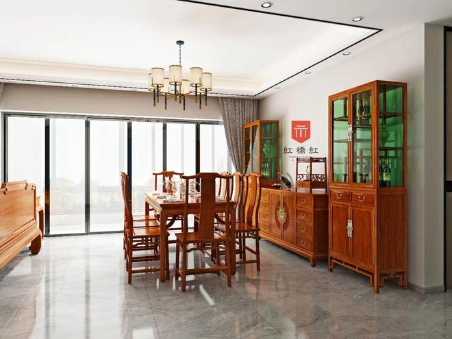 有讲究六“宜”四“忌”!pg电子试玩红木餐桌摆放(图4) 有讲究六“宜”四“忌”!pg电子试玩红木餐桌摆放(图4)